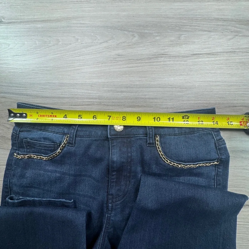 Guess Larissa Chain-Link Women‎ Dark Wash Skinny Jeans  Size 27